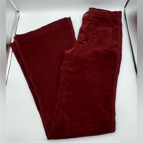 J Brand Pants - J Brand Burgundy Corduroy Pants